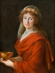 Portrait of the Countess Siemontkowsky Bystry